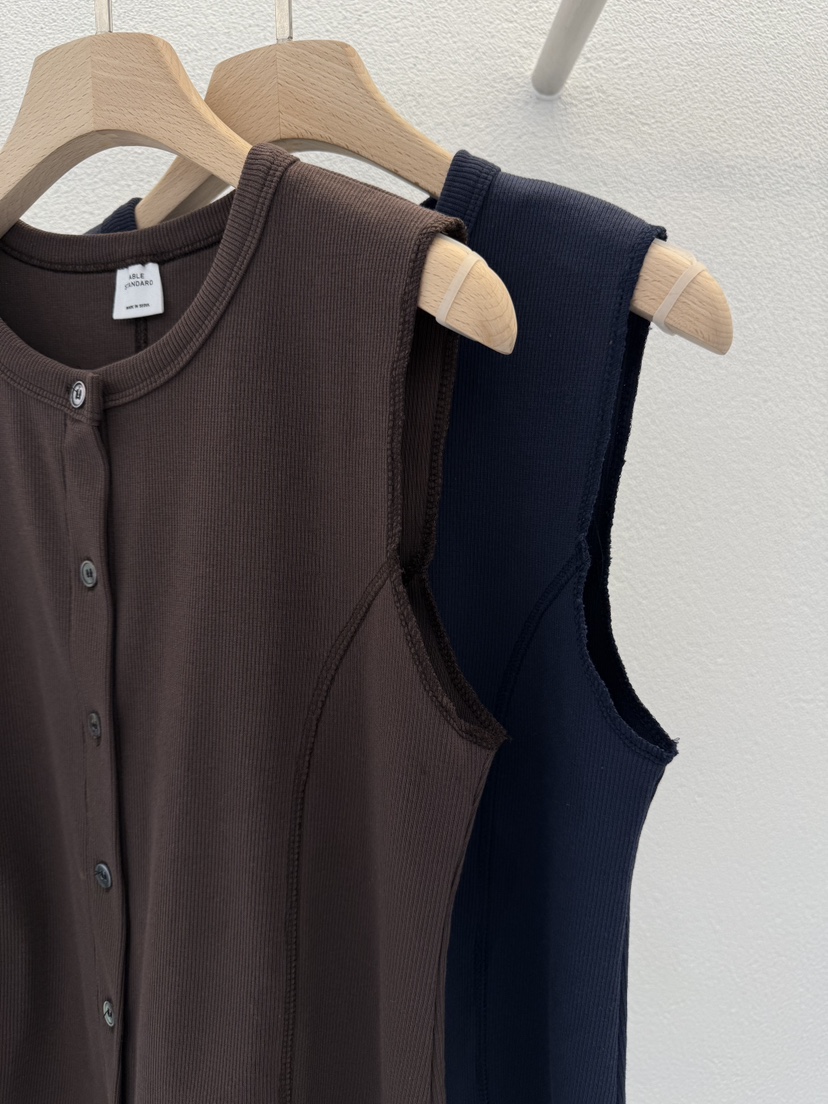 ABLERING韓國直郵女裝新款職業休閑26春夏時尚推薦人氣馬甲ABLE STANDARD/ABLERING馬甲