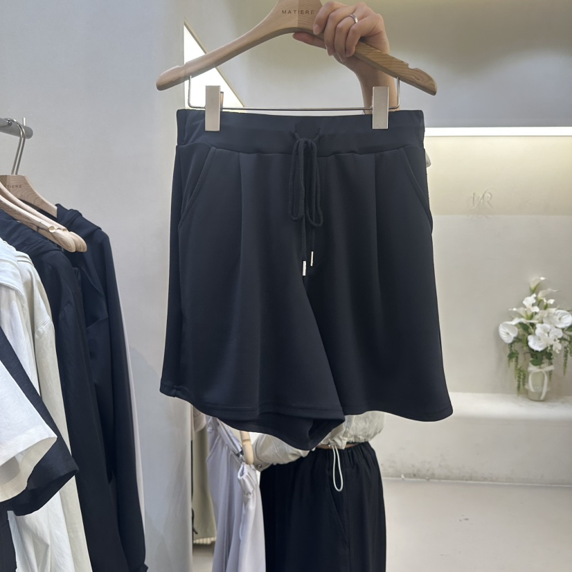 MATIERE韓國代購女士新品職業熱賣時尚休閑推薦26春夏短褲柔軟MATIERE短褲圖色2