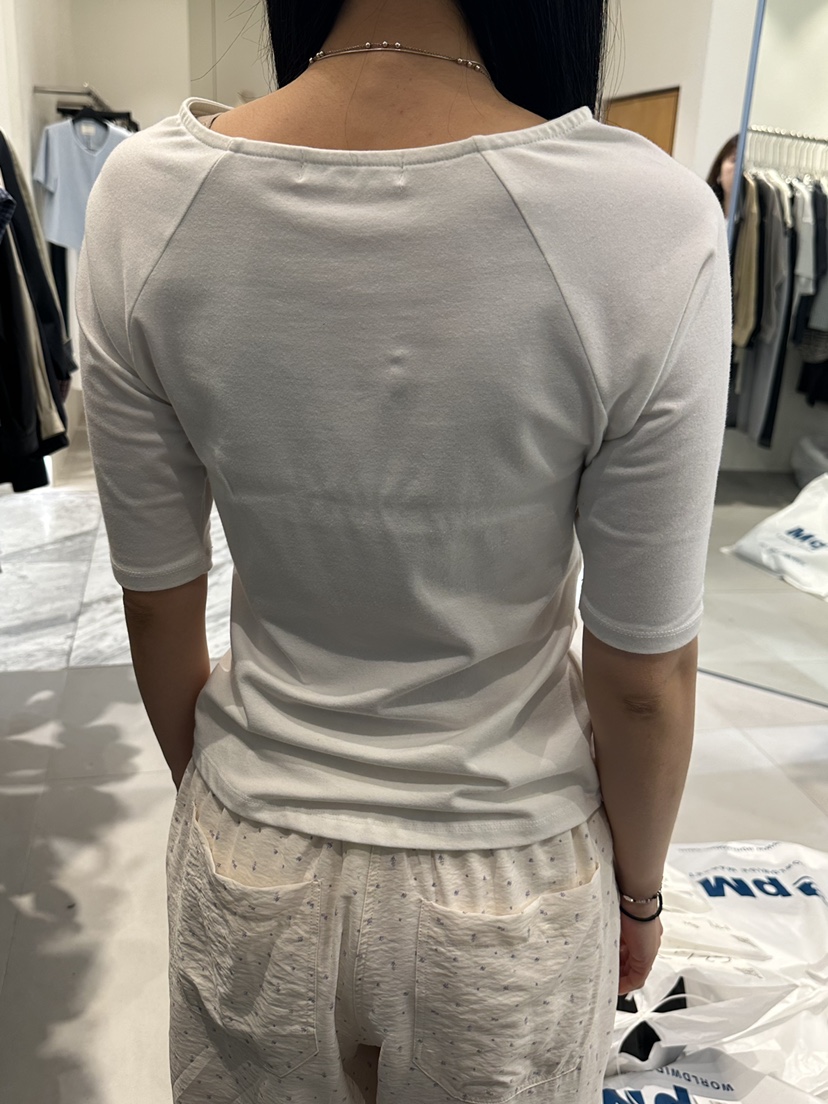 TAKE TEE韓國直郵女裝新品26春夏人氣推薦時尚熱賣T恤紐扣TAKE TEET恤