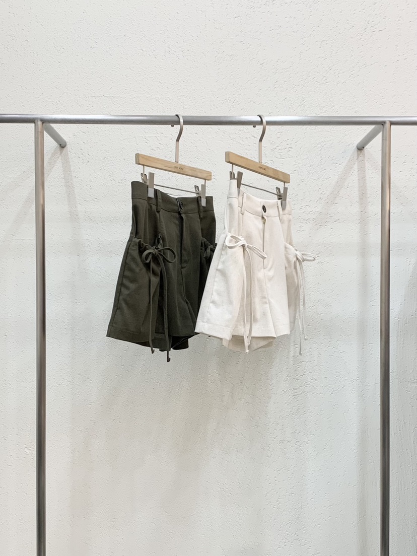 LIGHT AND SALT韓國直郵實拍女裝新款26春夏短褲亞麻緞LIGHT AND SALT短褲