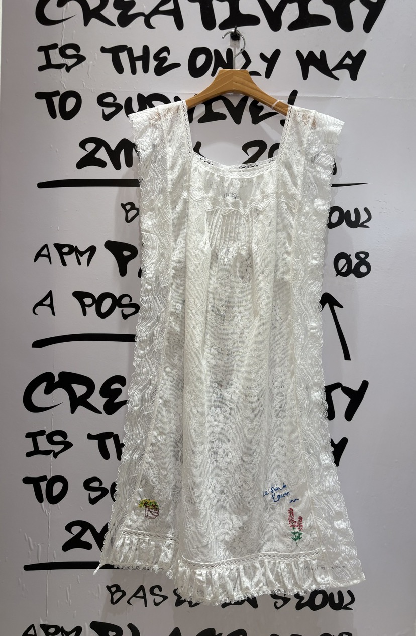 2ND K韓國代購女士新品休閑熱賣推薦26春夏職業人氣連衣裙2ND K連衣裙圖色1白色蕾絲