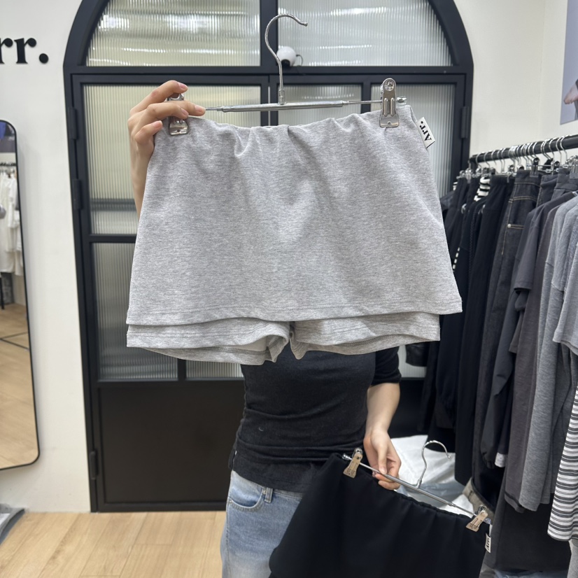 ARR韓國東大門代購女裝新款休閑職業人氣26春夏熱賣時尚裙褲ARR裙褲圖色1