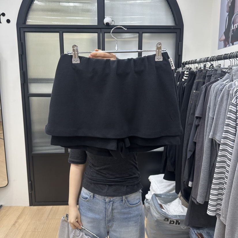 ARR韓國東大門代購女裝新款休閑職業人氣26春夏熱賣時尚裙褲ARR裙褲圖色2