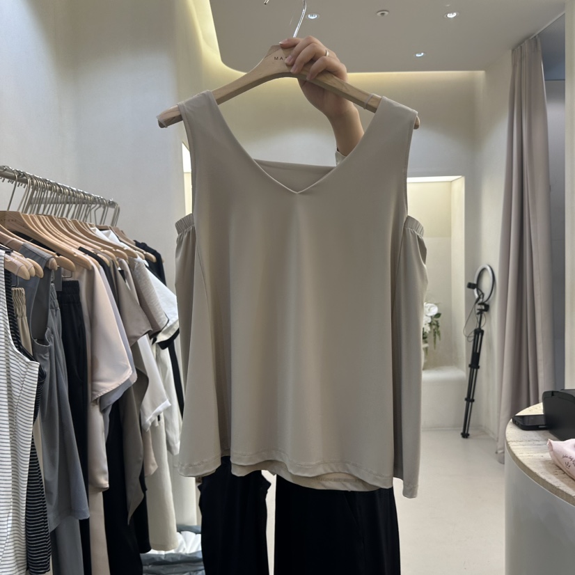 MATIERE韓國直郵實拍女士新款職業時尚熱賣26春夏吊帶背心MATIERE吊帶/背心圖色2