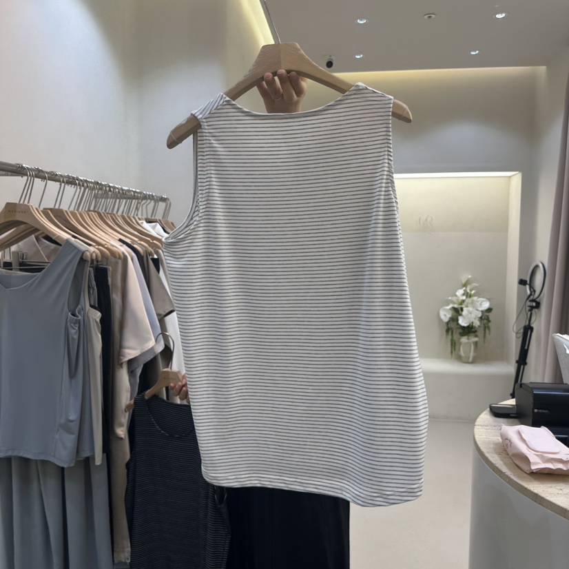 MATIERE韓國代購女裝新品26春夏熱賣休閑時尚職業吊帶背心MATIERE吊帶/背心