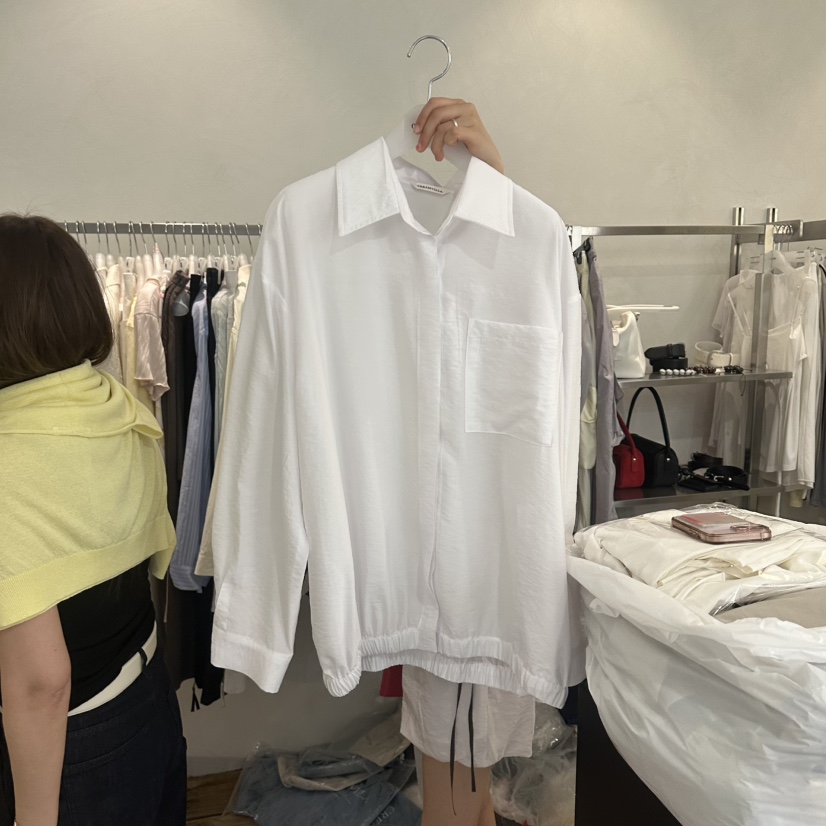 CREAM VILLA韓國東大門直郵女士新品人氣襯衫蕾絲衫CREAMVILLA襯衫/蕾絲衫圖色1