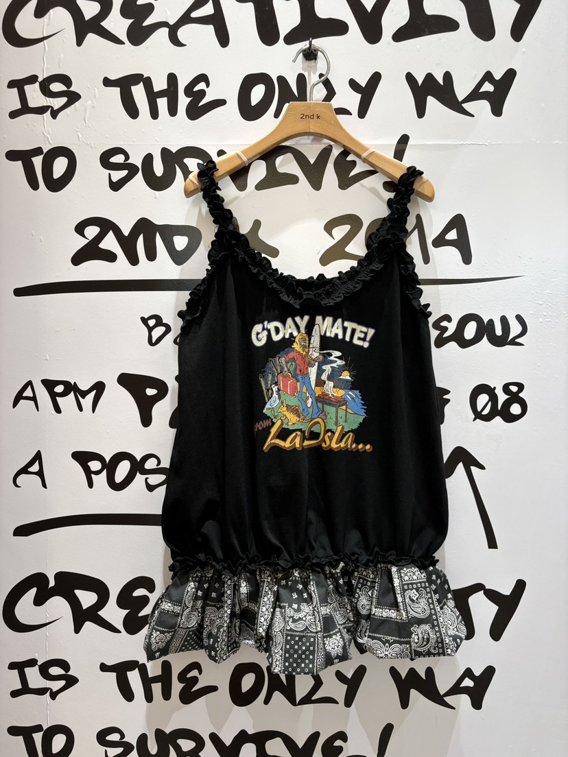 2ND K韓國東大門代購女裝新款時尚人氣熱賣26春夏吊帶背心2ND K吊帶/背心圖色4