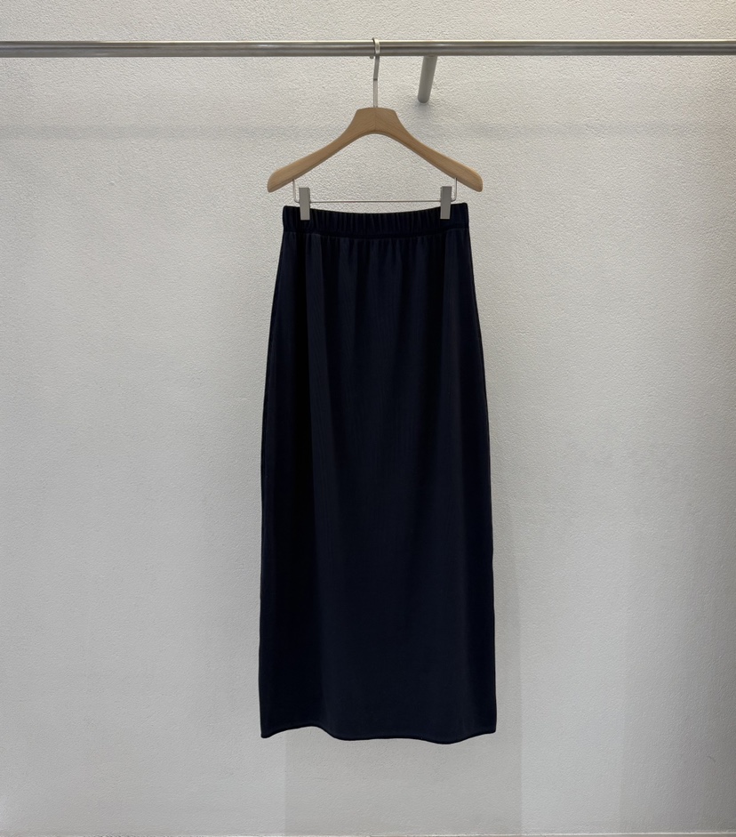 ABLERING韓國直郵實拍女士新款人氣26春夏職業時尚休閑長裙ABLE STANDARD/ABLERING長裙圖色2深藍色