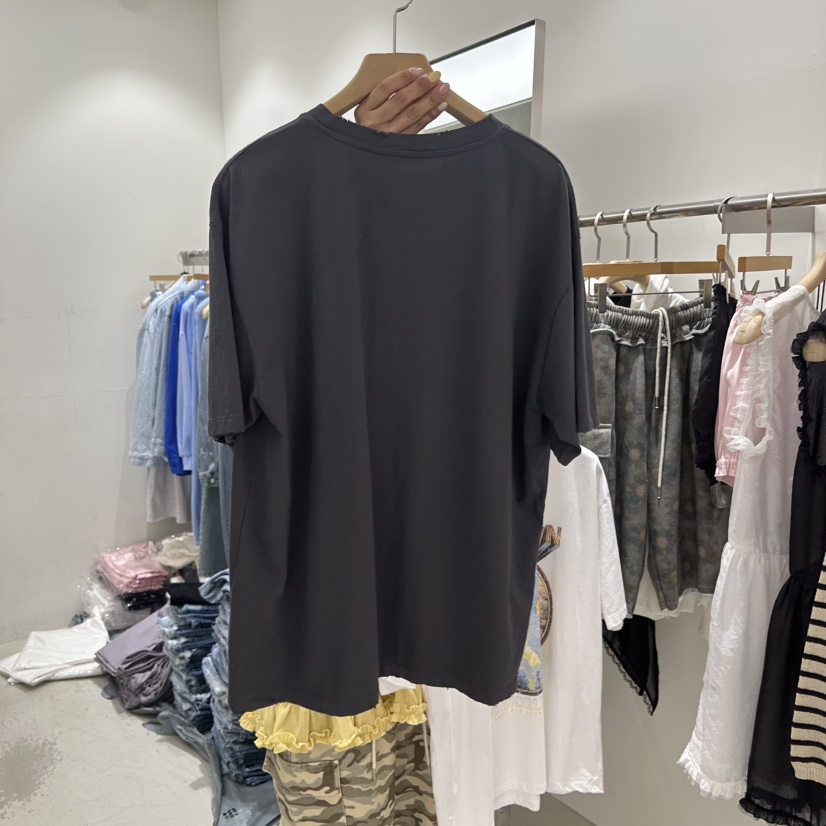 REPELLER韓國直郵女士新品26春夏人氣職業時尚熱賣休閑T恤REPELLERT恤