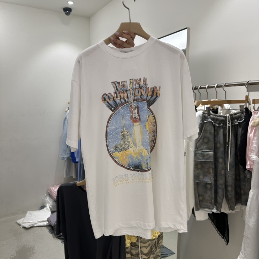 REPELLER韓國直郵女士新品26春夏人氣職業時尚熱賣休閑T恤REPELLERT恤圖色1