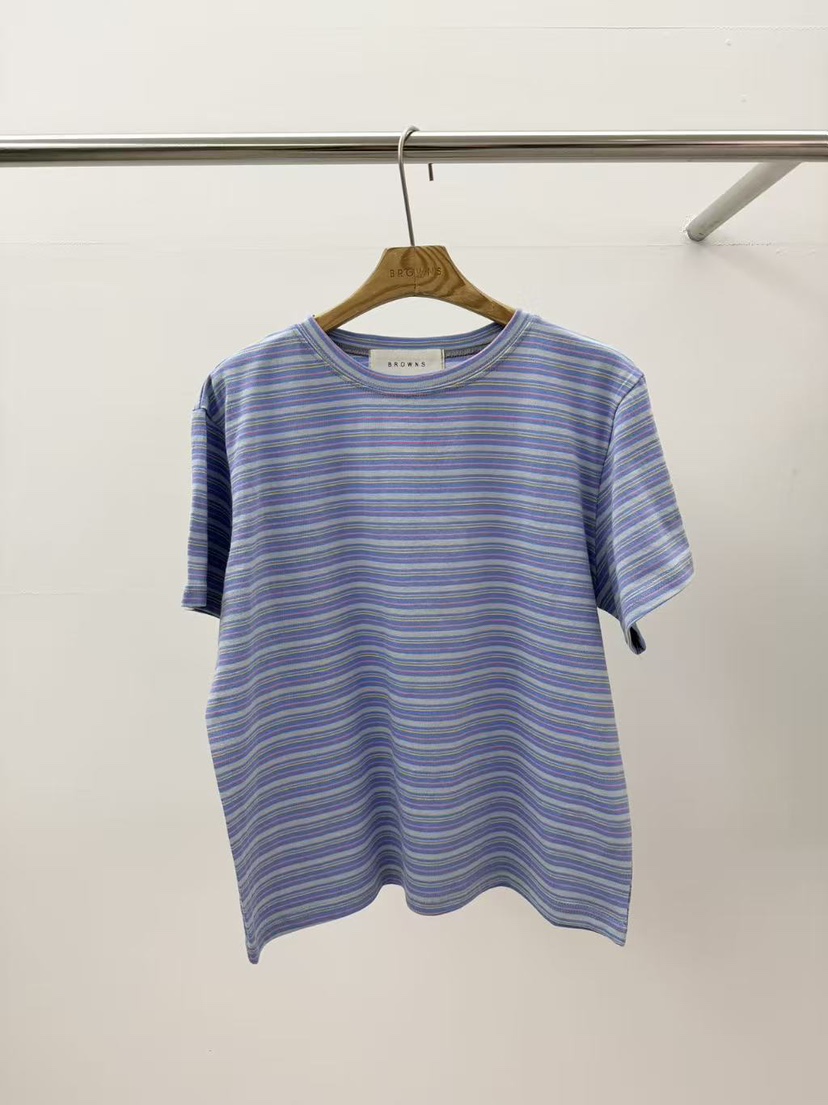 BROWNS-P韓國東大門代購女裝新品人氣時尚推薦休閑熱賣T恤BROWNS-PT恤圖色2