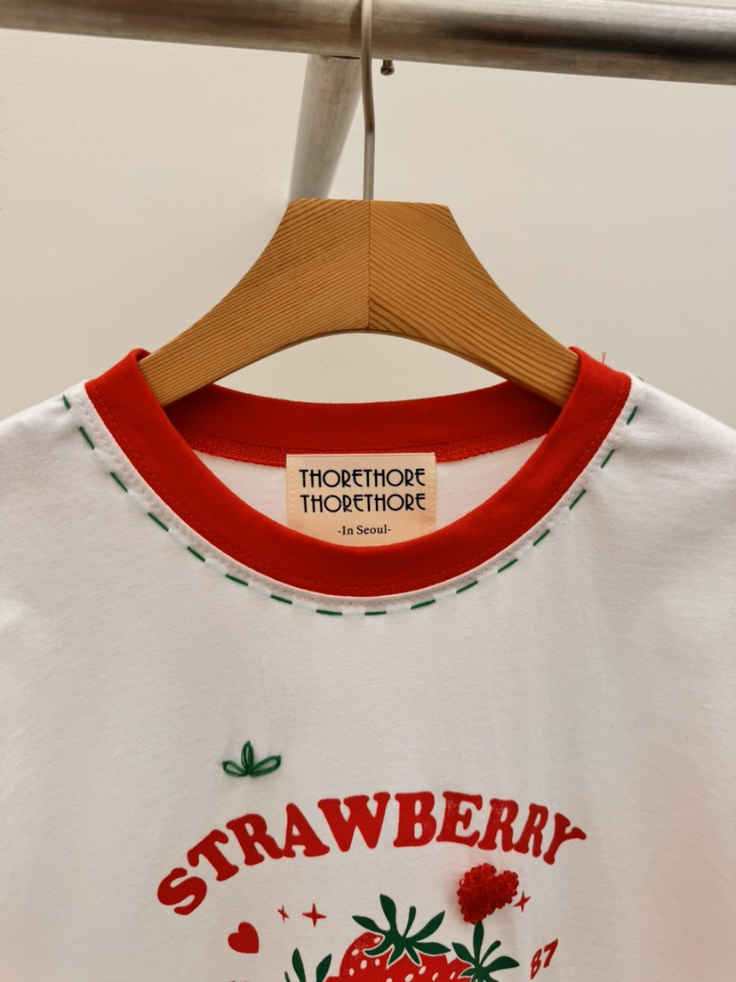 THORE韓國代購女裝新款熱賣人氣休閑職業推薦時尚26春夏T恤THORET恤