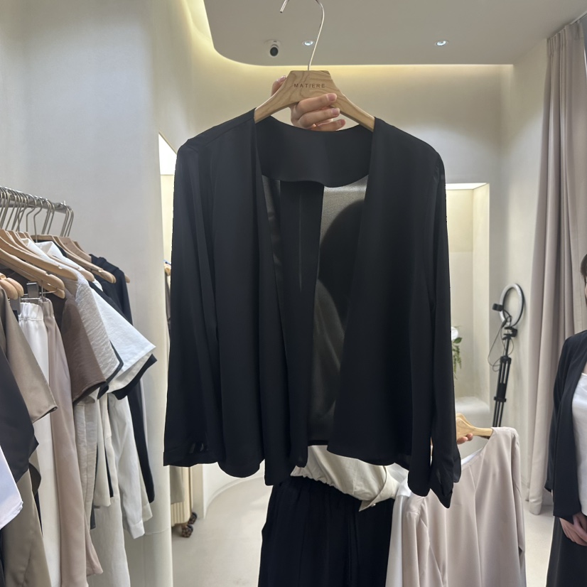 MATIERE韓國東大門代購女士新款推薦26春夏時尚襯衫蕾絲衫MATIERE襯衫/蕾絲衫圖色3