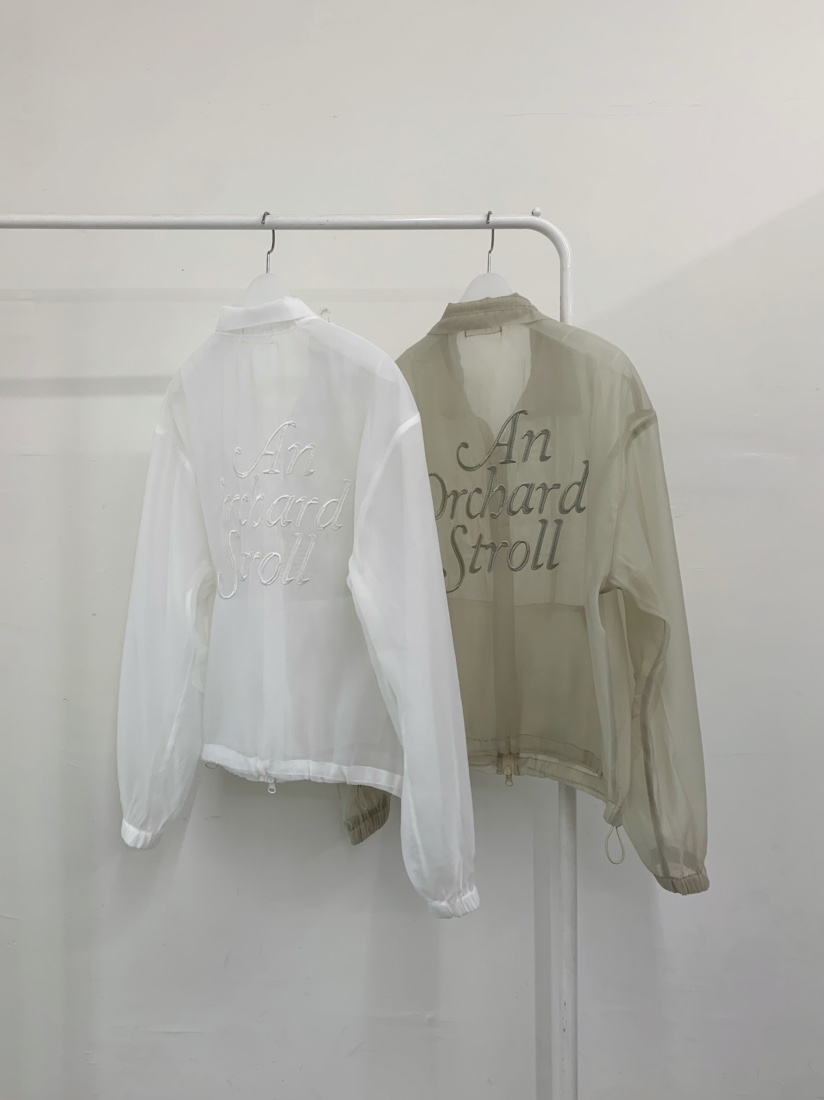 ANOU韓國東大門直郵女士新款職業26春夏人氣休閑夾克透明ANOU夾克