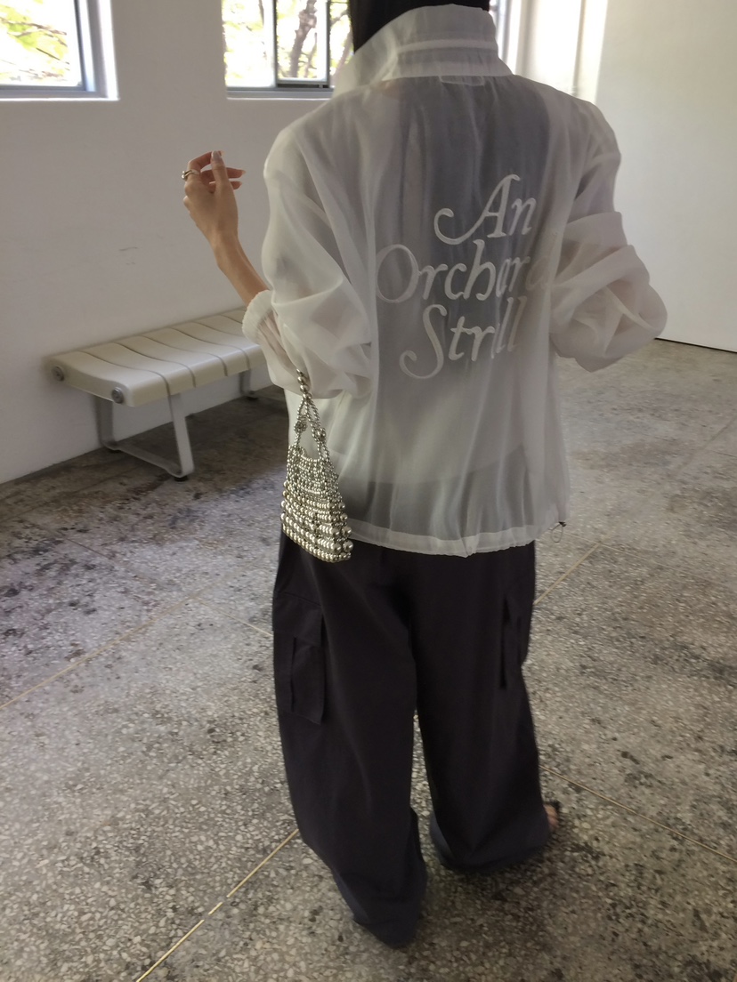 ANOU韓國東大門直郵女士新款職業26春夏人氣休閑夾克透明ANOU夾克