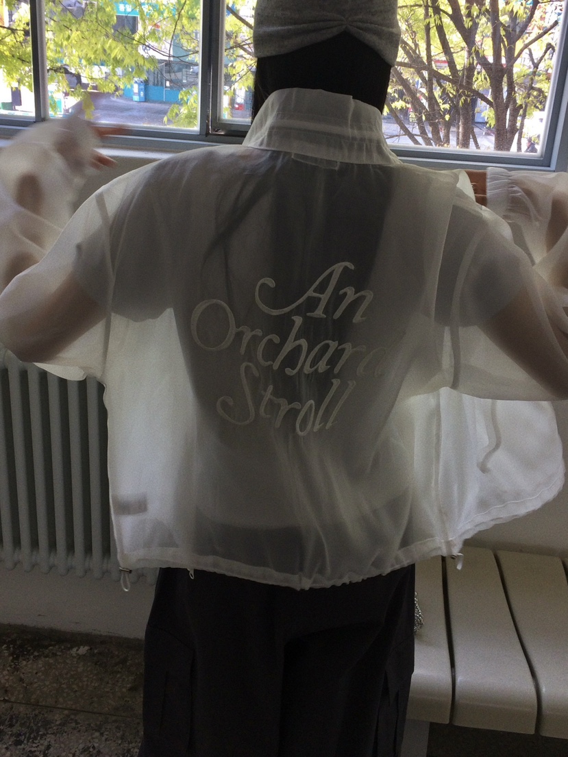 ANOU韓國東大門直郵女士新款職業26春夏人氣休閑夾克透明ANOU夾克