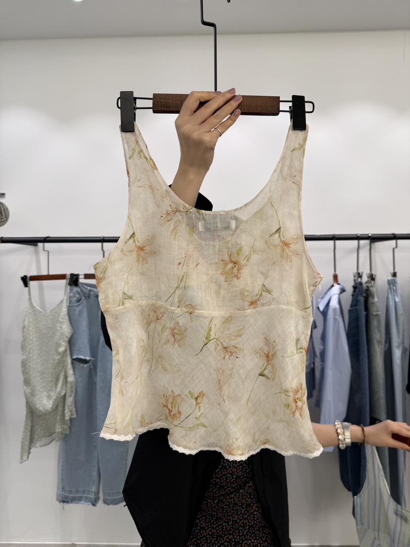 WATERMELON韓國代購女裝新品人氣職業推薦熱賣26春夏吊帶背心WATER MELON吊帶/背心