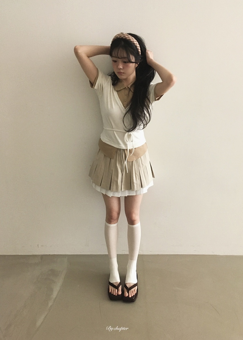 BY CHAPTER韓國直郵實拍女士新品熱賣休閑職業推薦時尚T恤BY ChapterT恤