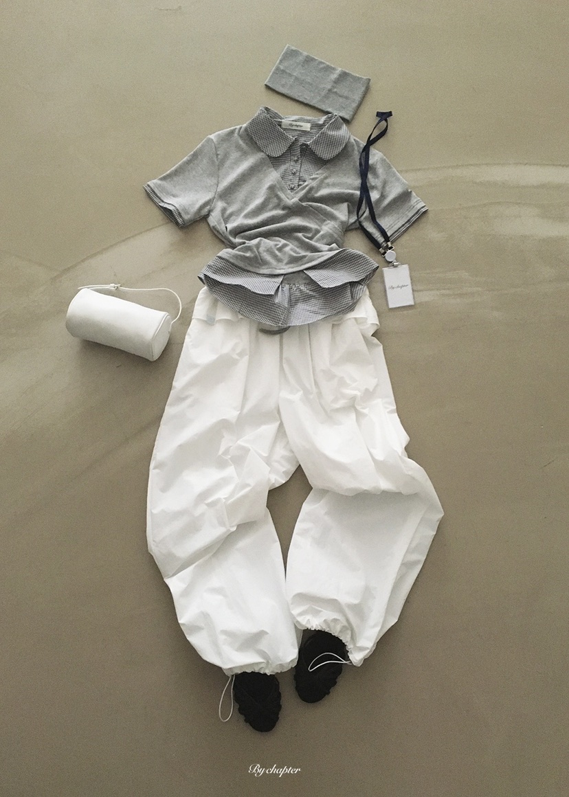 BY CHAPTER韓國直郵實拍女士新品熱賣休閑職業推薦時尚T恤BY ChapterT恤