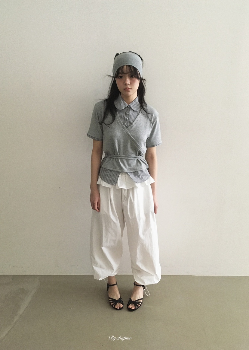 BY CHAPTER韓國直郵實拍女士新品熱賣休閑職業推薦時尚T恤BY ChapterT恤