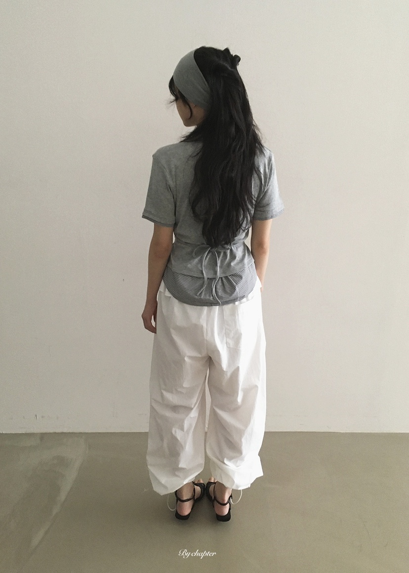 BY CHAPTER韓國直郵實拍女士新品熱賣休閑職業推薦時尚T恤BY ChapterT恤