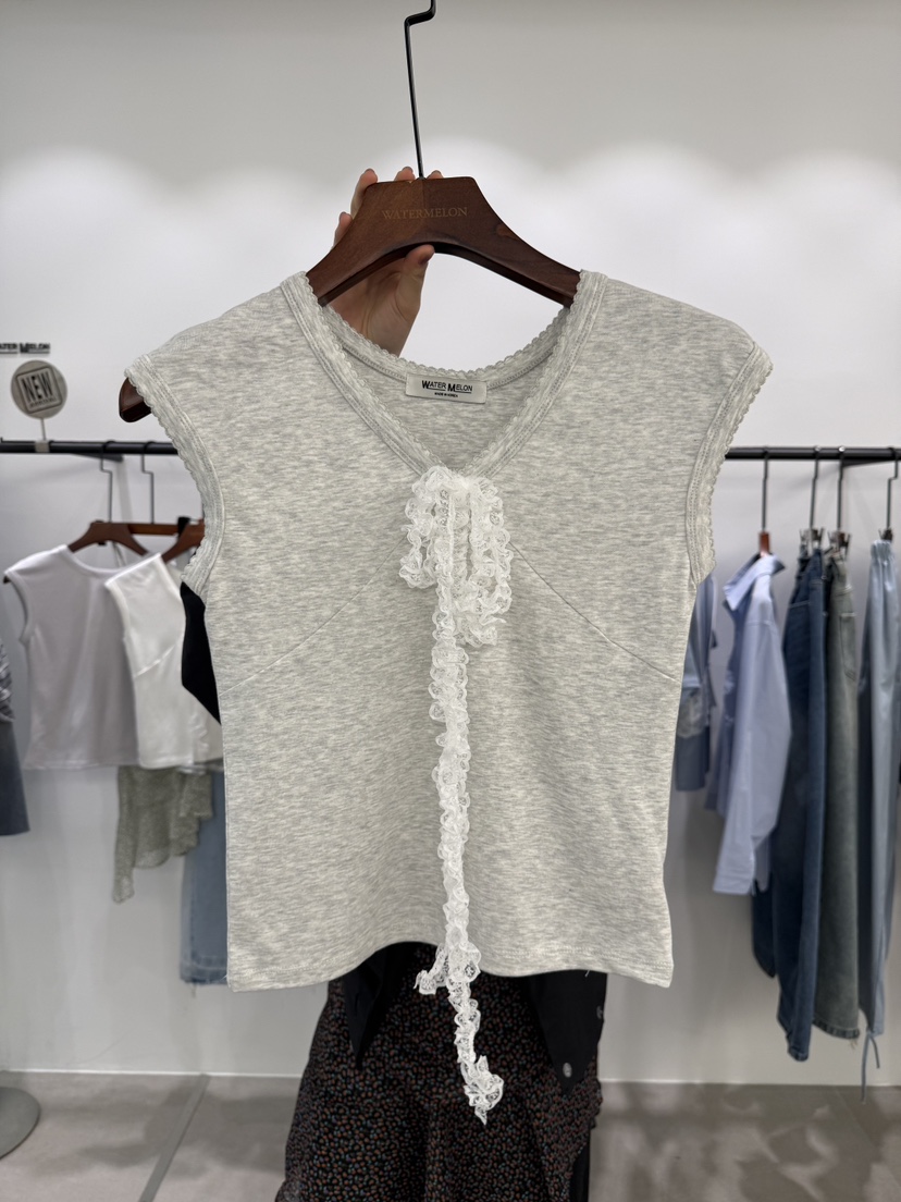 WATERMELON韓國直郵實拍女士新款熱賣職業休閑推薦吊帶背心WATER MELON吊帶/背心圖色3