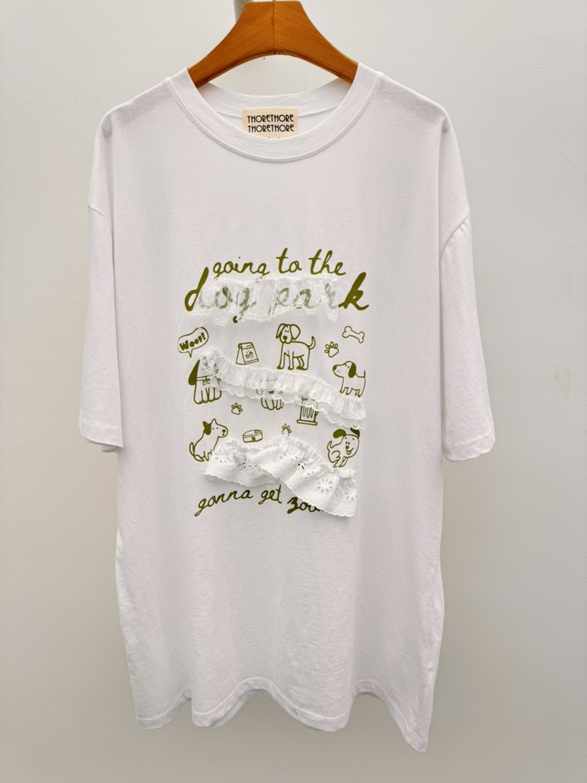 THORE韓國東大門代購女裝新款職業人氣時尚休閑26春夏T恤THORET恤圖色1