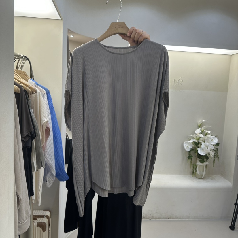 MATIERE韓國東大門直郵女裝新款推薦休閑時尚26春夏職業T恤MATIERET恤圖色3