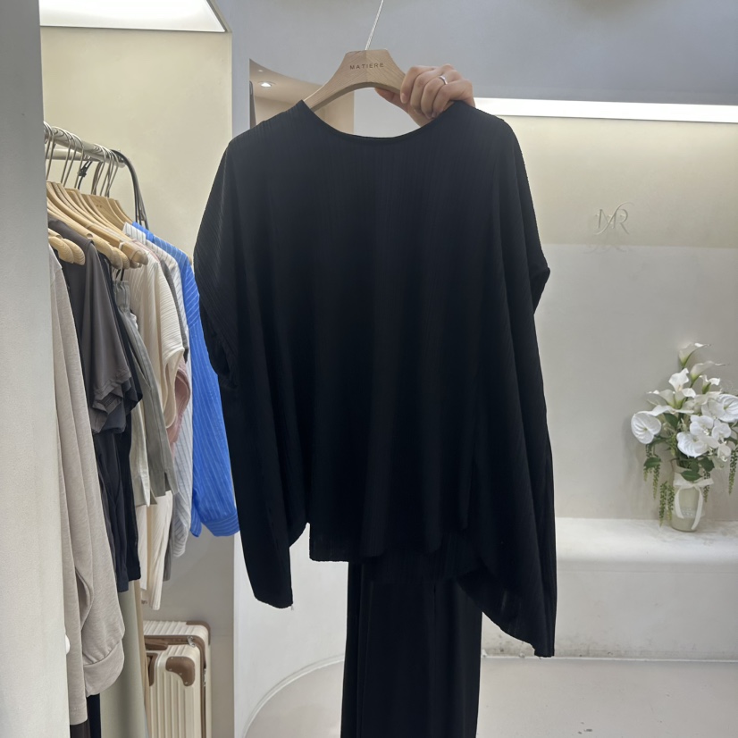 MATIERE韓國東大門直郵女裝新款推薦休閑時尚26春夏職業T恤MATIERET恤圖色4