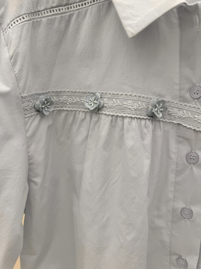 THORE韓國代購女士新品休閑推薦時尚熱賣職業人氣襯衫蕾絲衫THORE襯衫/蕾絲衫