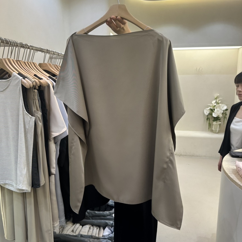 MATIERE韓國直郵女士新款職業26春夏推薦時尚熱賣襯衫蕾絲衫MATIERE襯衫/蕾絲衫