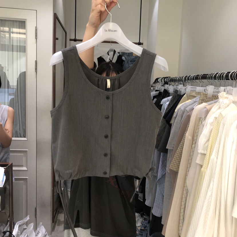 LE AHICON韓國直郵女裝新品休閑熱賣人氣26春夏襯衫蕾絲衫Le Ahicon襯衫/蕾絲衫圖色2