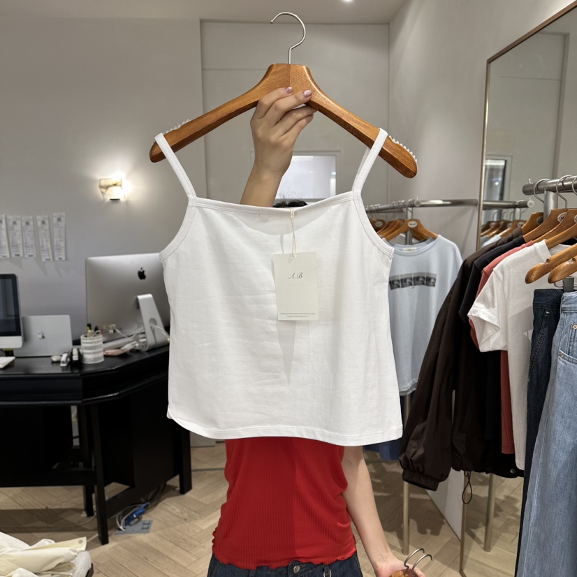 BRUSH-P/MULETTE韓國東大門代購女裝新款人氣時尚吊帶背心BRUSH-P/MULETTE吊帶/背心