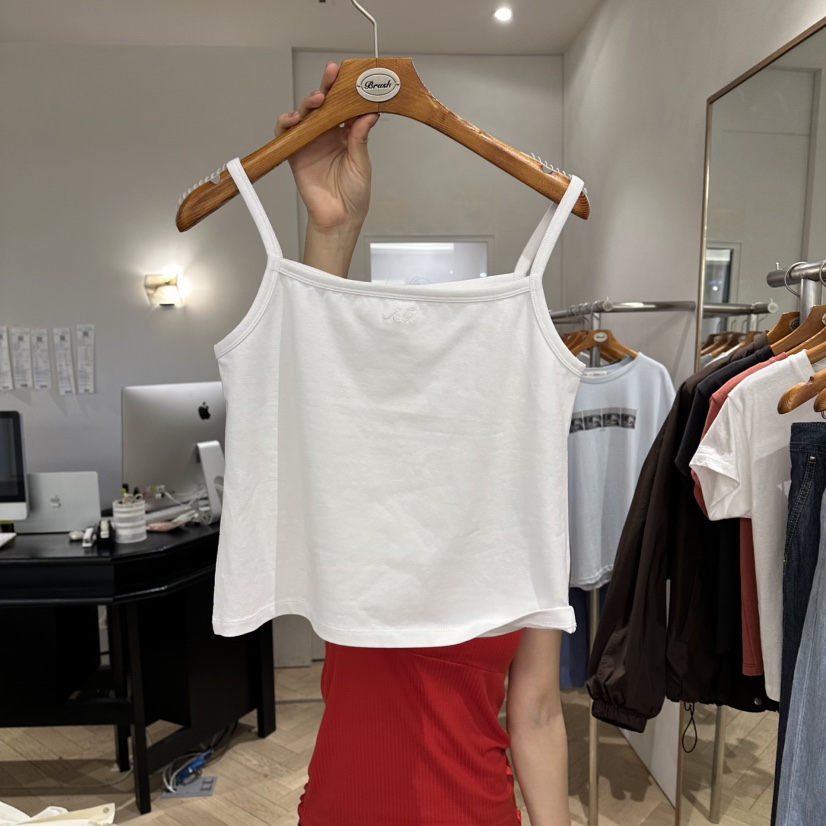 BRUSH-P/MULETTE韓國東大門代購女裝新款人氣時尚吊帶背心BRUSH-P/MULETTE吊帶/背心圖色1