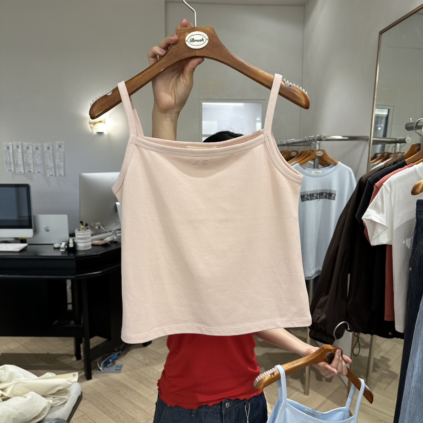 BRUSH-P/MULETTE韓國東大門代購女裝新款人氣時尚吊帶背心BRUSH-P/MULETTE吊帶/背心圖色2