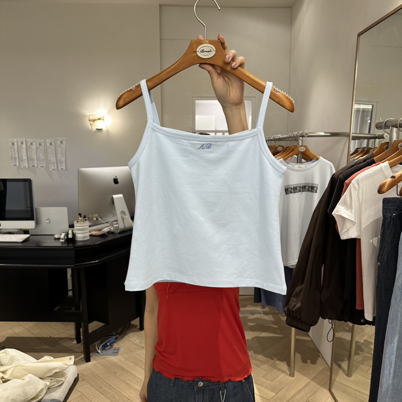 BRUSH-P/MULETTE韓國東大門代購女裝新款人氣時尚吊帶背心BRUSH-P/MULETTE吊帶/背心圖色3