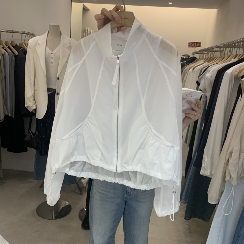 PHILO韓國東大門直郵女士新款休閑職業熱賣26春夏夾克拉鏈PHILO夾克圖色2