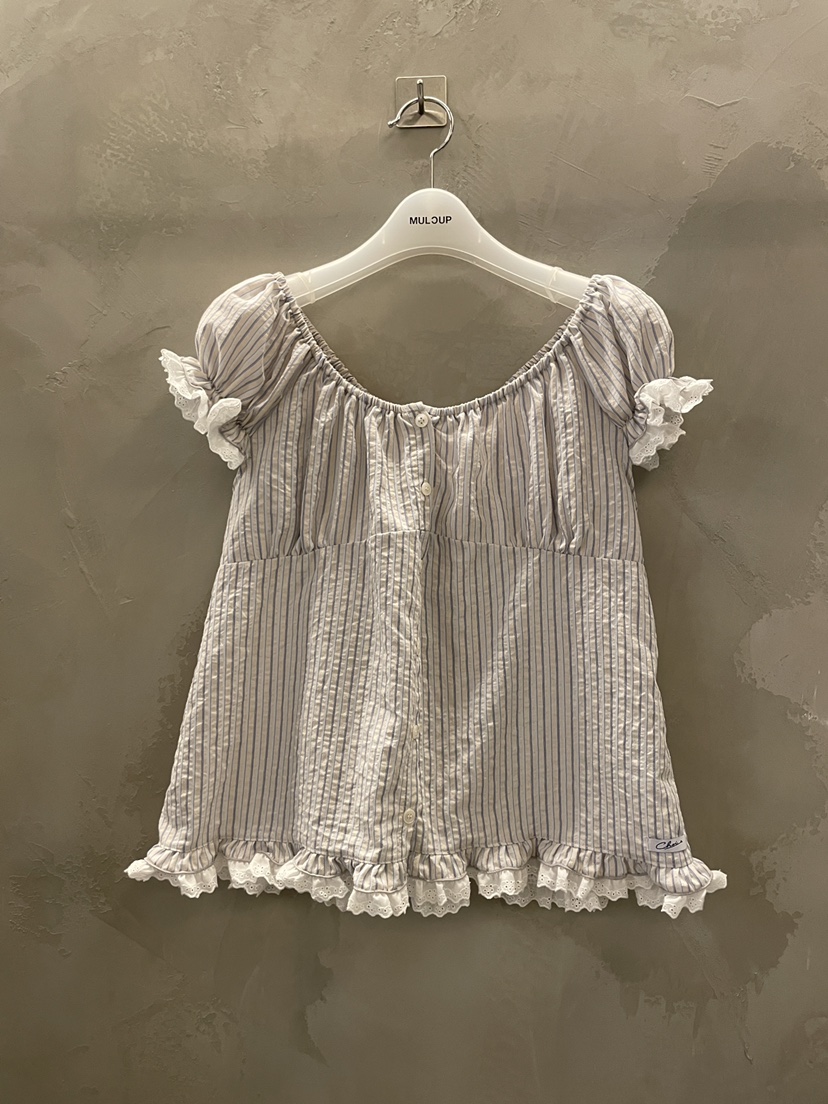 MULCUP韓國東大門代購女裝新品時尚休閑熱賣職業襯衫蕾絲衫MULCUP襯衫/蕾絲衫圖色1