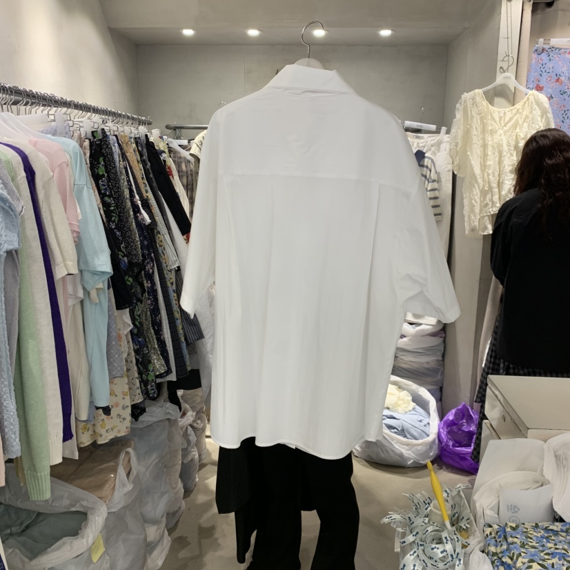 LOGROAD韓國直郵女裝新品26春夏人氣時尚推薦職業襯衫蕾絲衫LOG ROAD襯衫/蕾絲衫