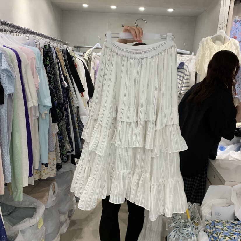 LOGROAD韓國直郵實拍女士新品推薦人氣休閑時尚26春夏長裙LOG ROAD長裙