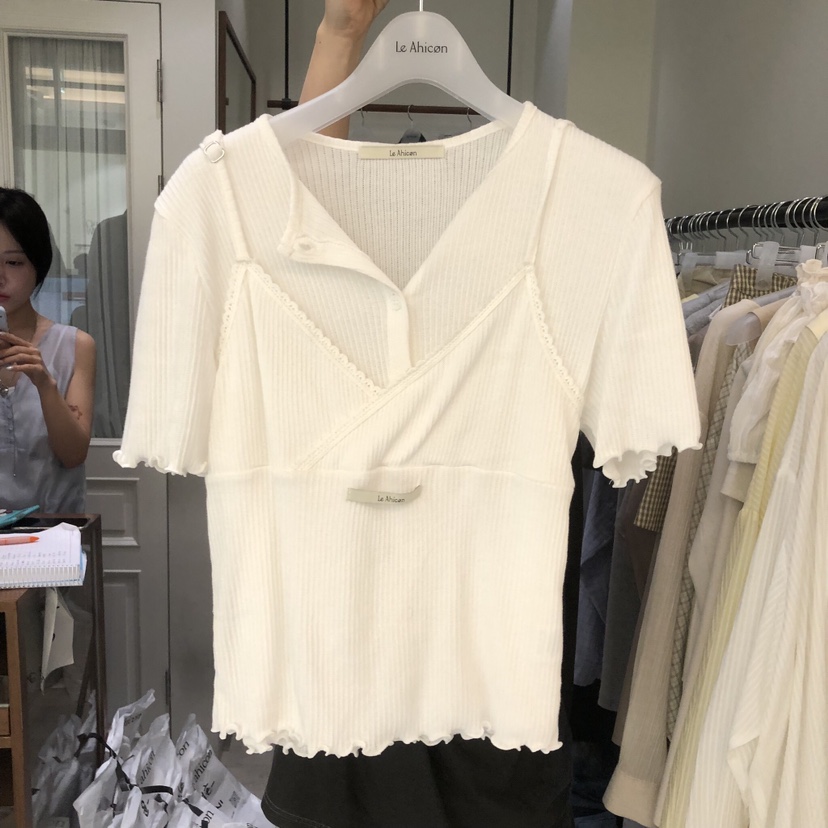 LE AHICON韓國代購女士新款人氣推薦休閑時尚職業套裝套裝Le Ahicon套裝圖色1