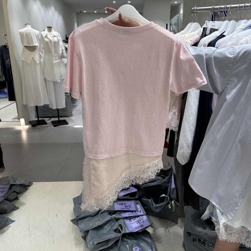 BENE韓國直郵實拍女士新款時尚職業熱賣26春夏推薦人氣T恤BENET恤