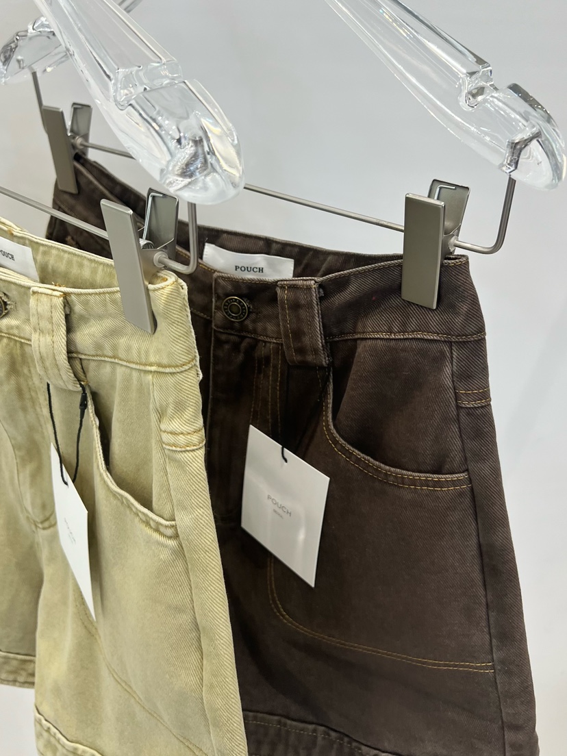 POUCH韓國直郵實拍女士新品職業26春夏推薦時尚熱賣人氣短褲POUCH短褲