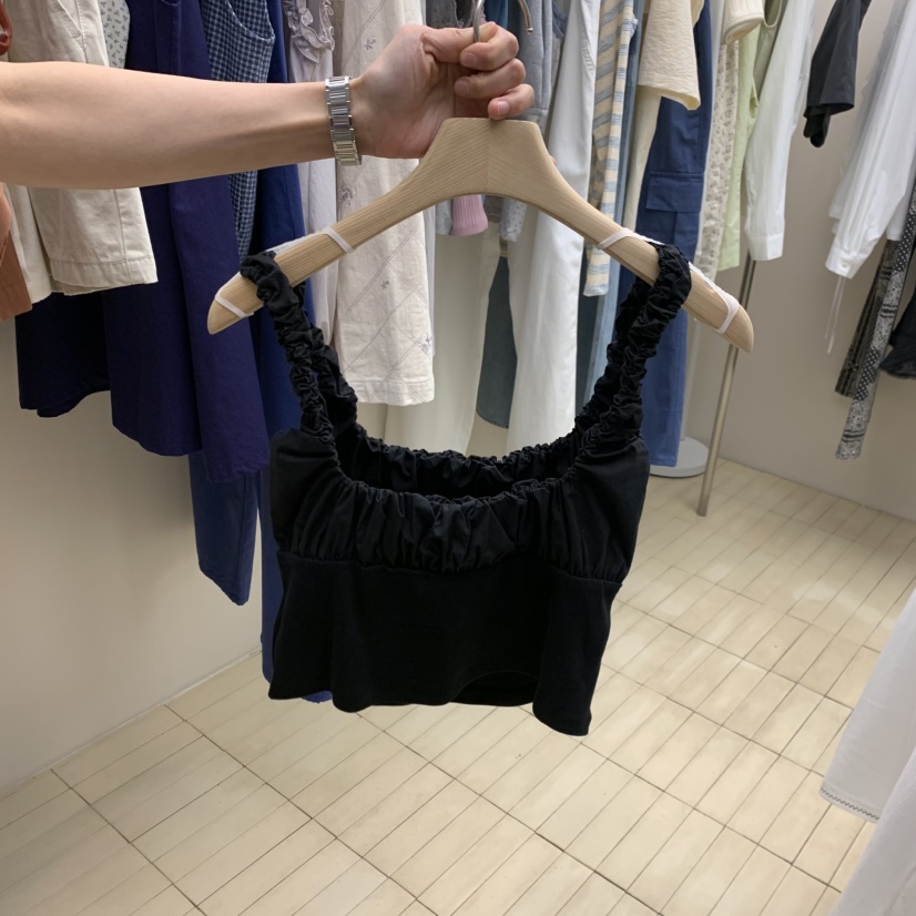 THEPLAN韓國直郵實拍女裝新款推薦人氣職業休閑熱賣吊帶背心THE PLAN吊帶/背心