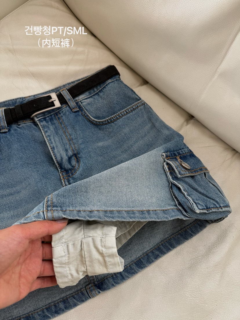 BENE韓國東大門直郵女裝新款26春夏職業時尚裙褲不含腰帶BENE裙褲