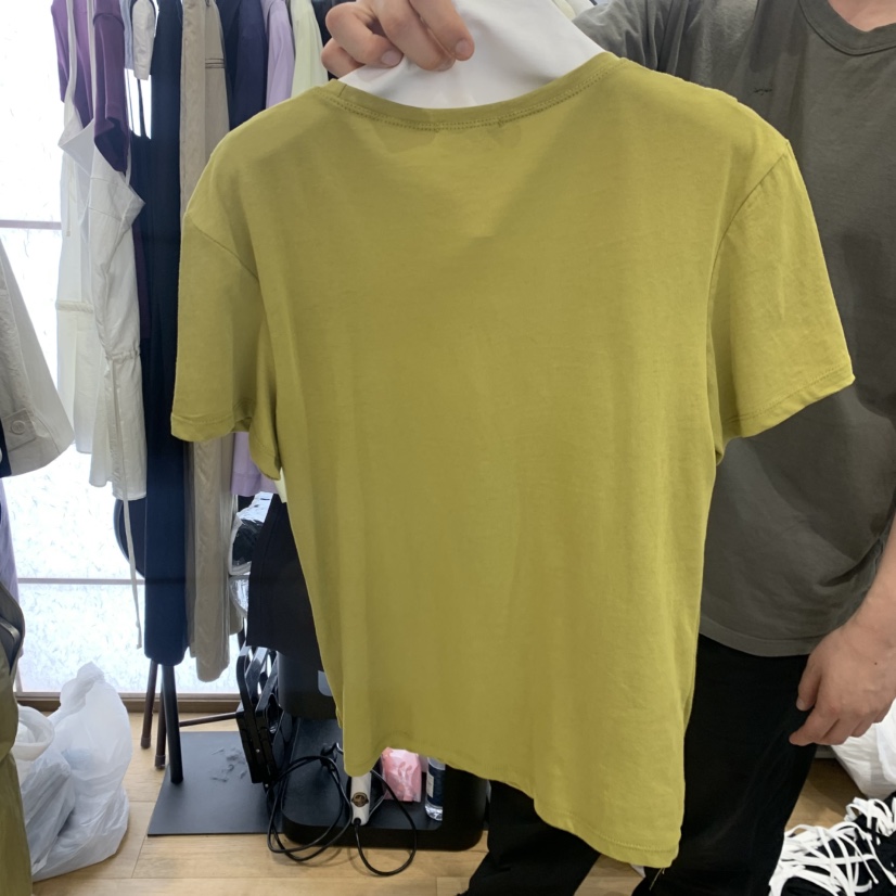 FLAT韓國代購女士新品休閑推薦人氣時尚熱賣26春夏T恤假兩件FLATT恤