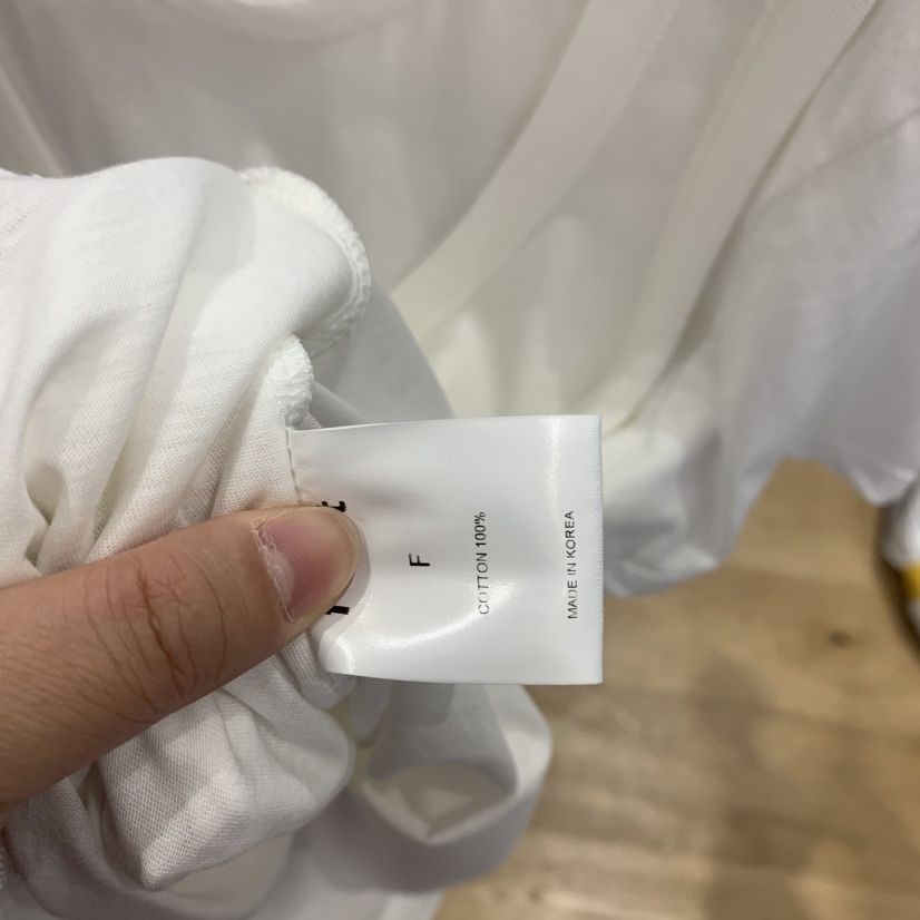 FLAT韓國代購女士新品休閑推薦人氣時尚熱賣26春夏T恤假兩件FLATT恤