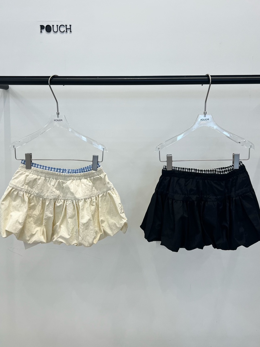 POUCH韓國東大門代購女裝新款推薦人氣職業26春夏時尚短裙POUCH短裙