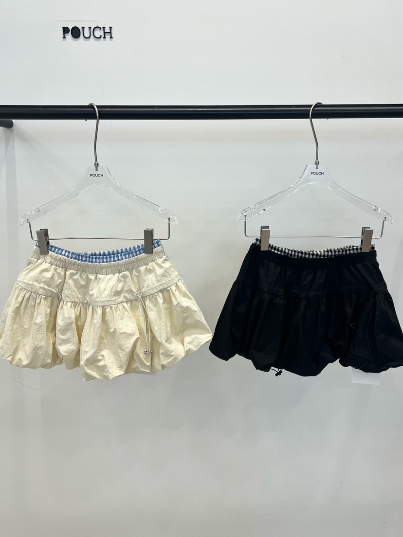 POUCH韓國東大門代購女裝新款推薦人氣職業26春夏時尚短裙POUCH短裙