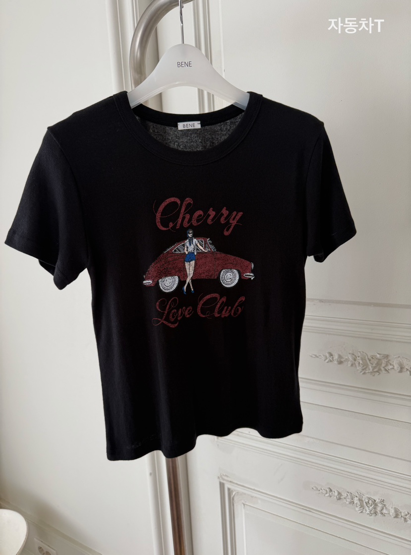 BENE韓國東大門直郵女士新款推薦休閑26春夏熱賣職業時尚T恤BENET恤圖色2